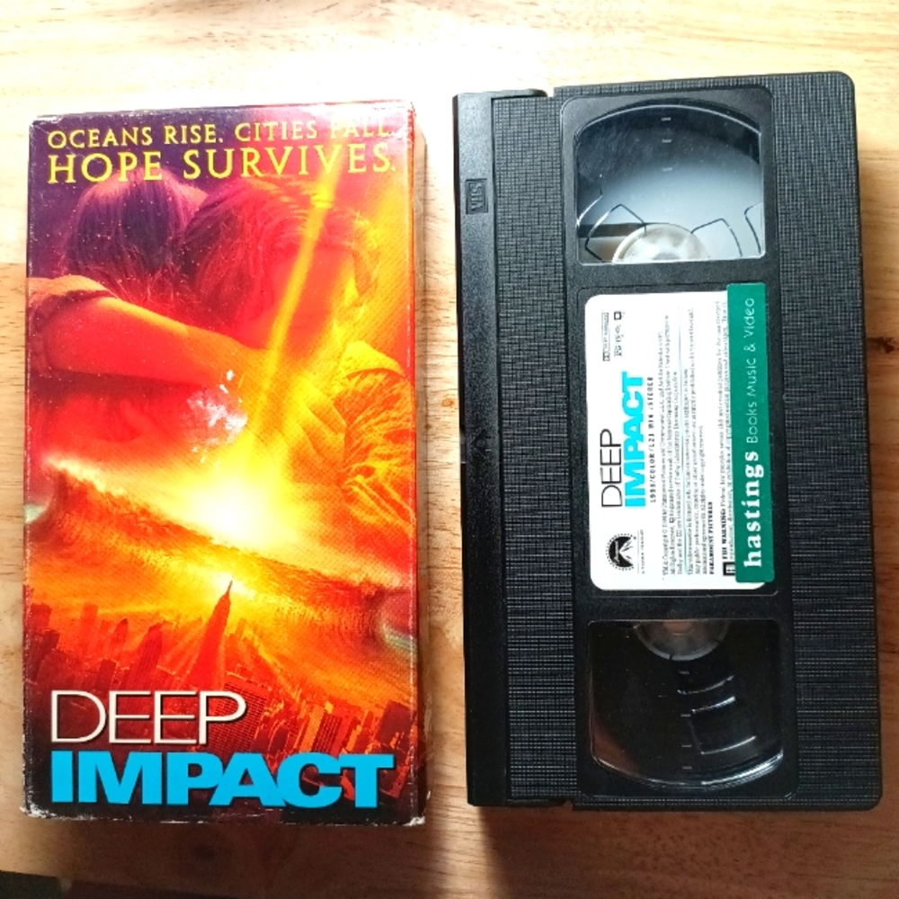 VHS Movie "Deep Impact"